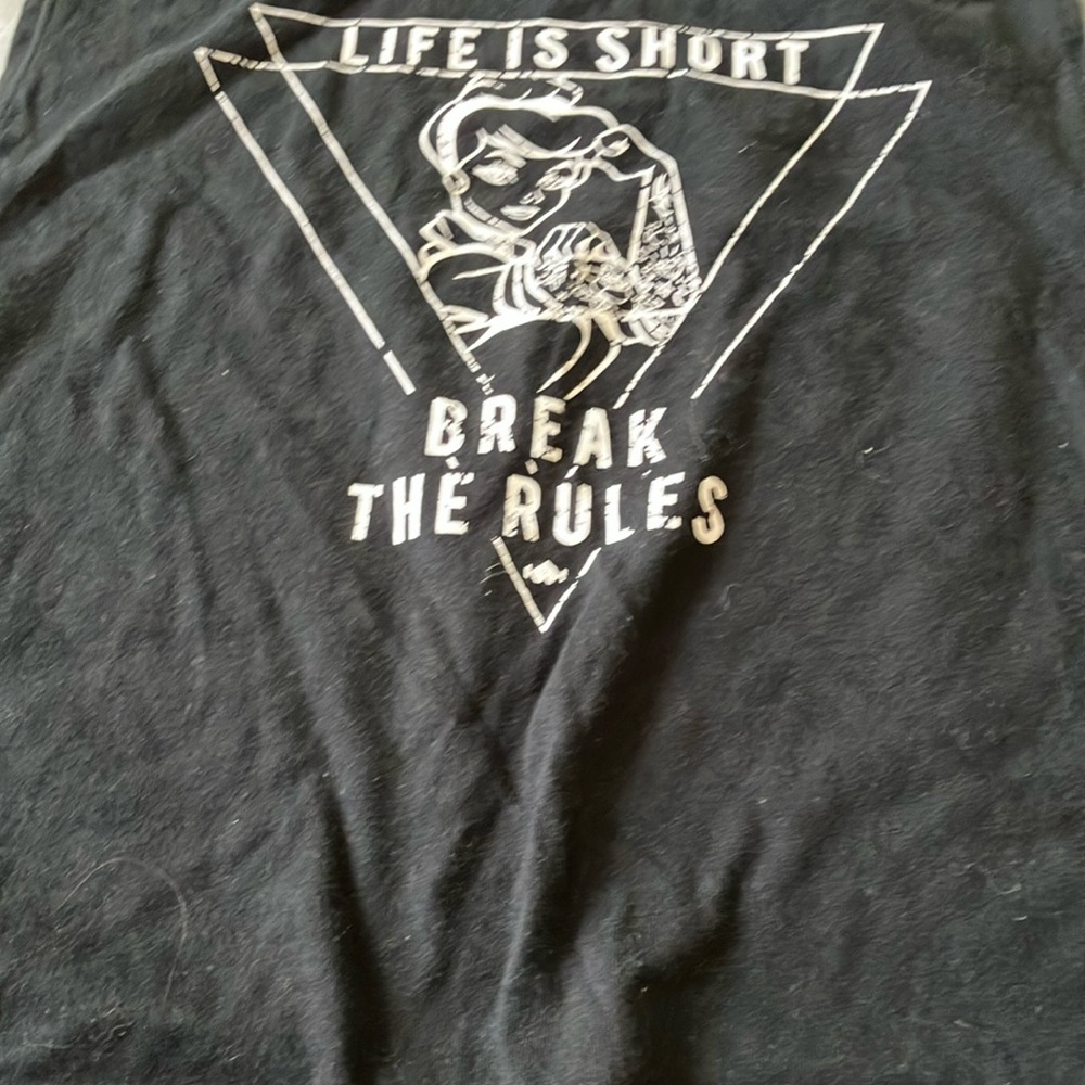 Black Graphic T-Shirt